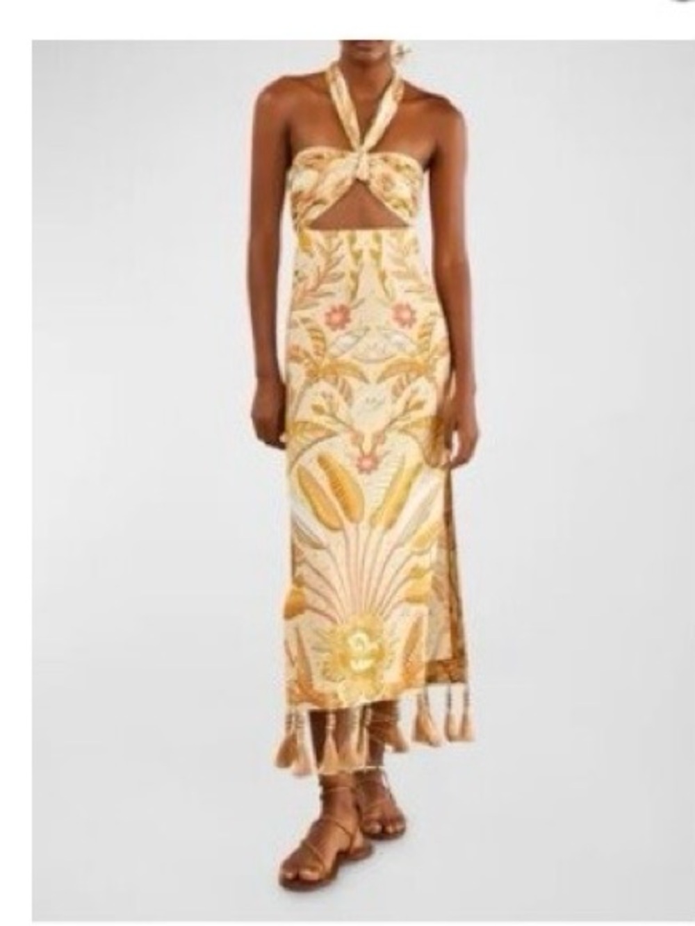 NWT Farm Rio Jungle Chic Cut Out Dress XXS